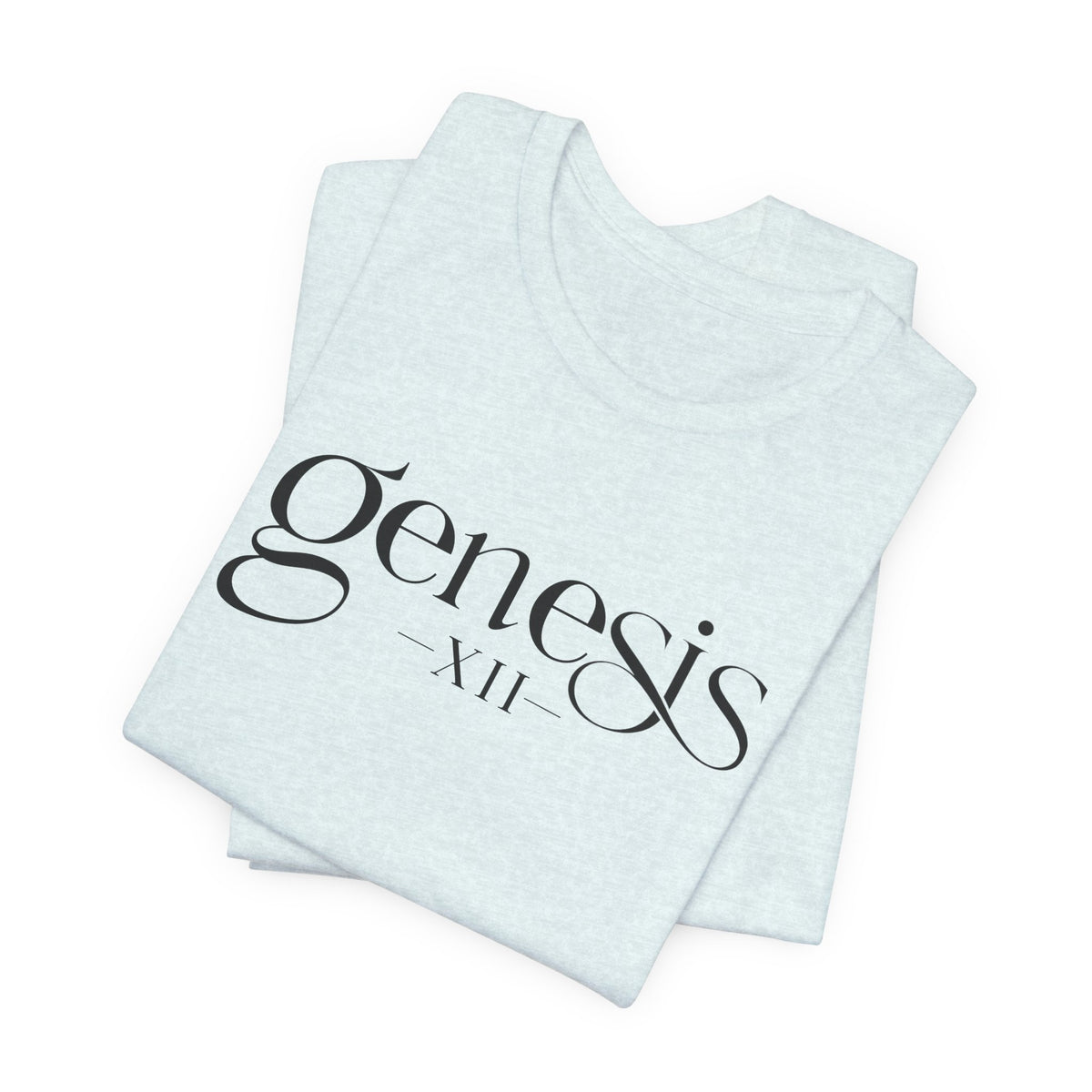 Genesis XII Unisex T-Shirt | Genesis 12 Bible Verse (Light)