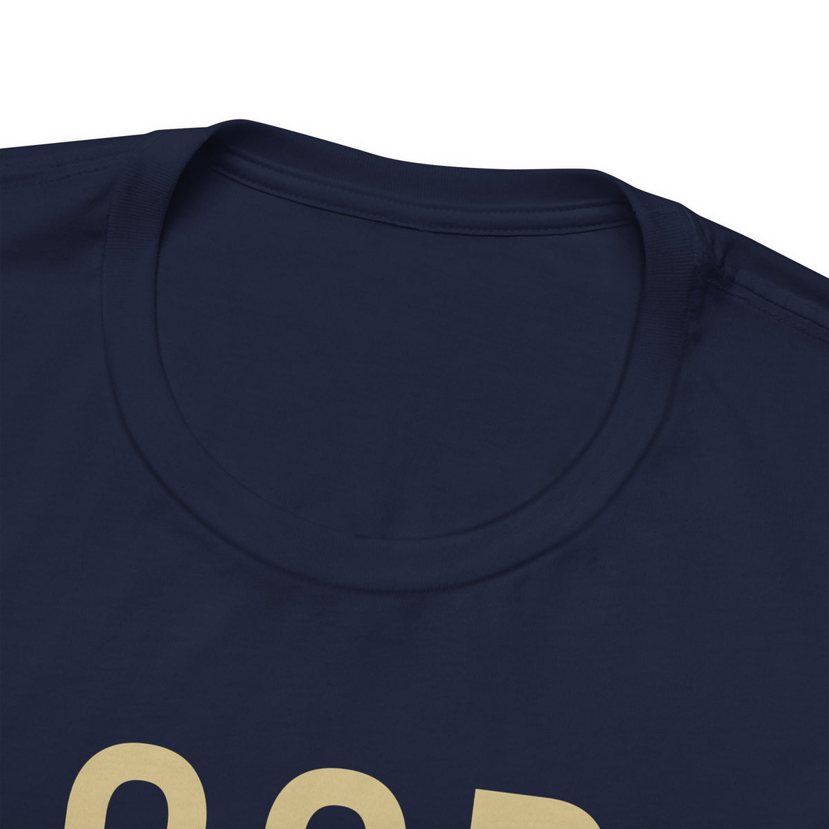 God Is Good Unisex T-Shirt  (Dark + Gold Text)