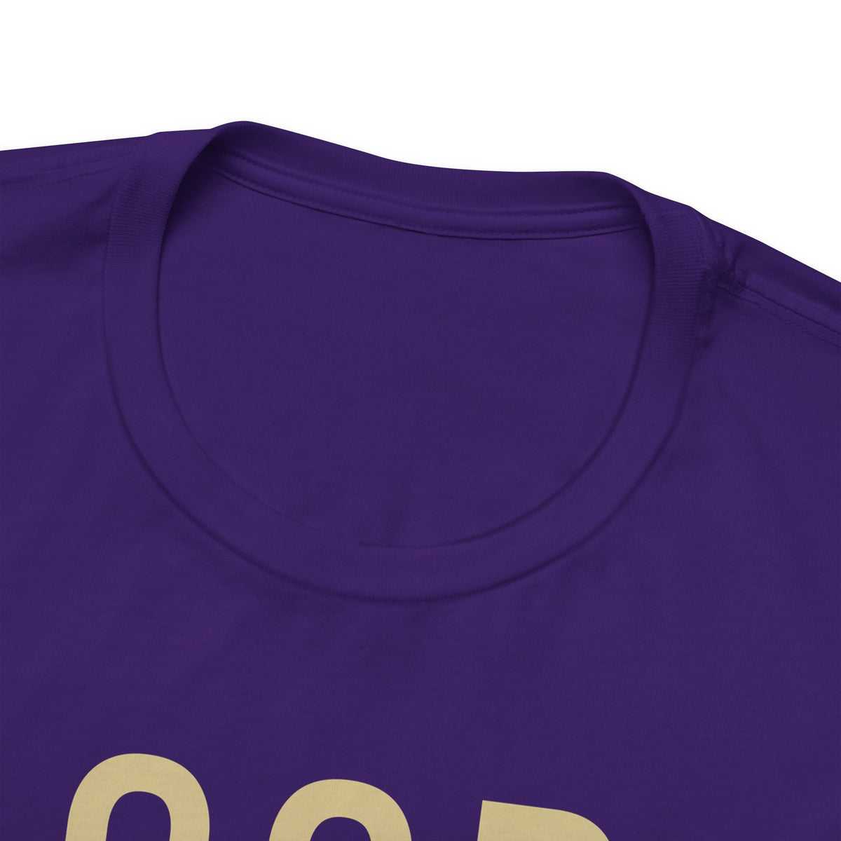 God Is Good Unisex T-Shirt  (Dark + Gold Text)