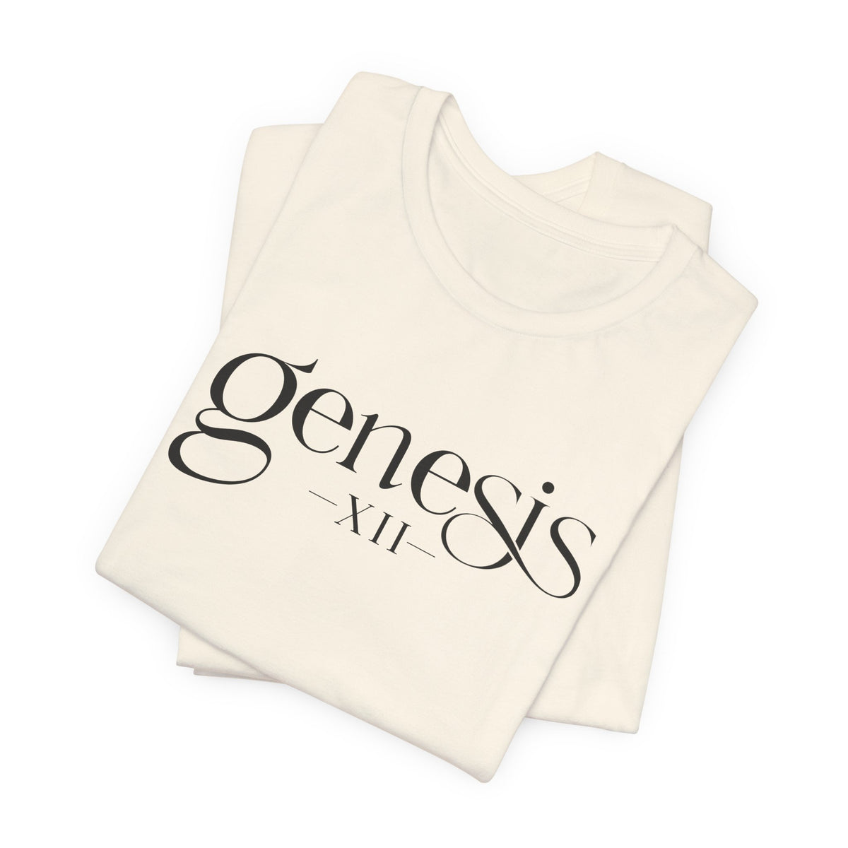 Genesis XII Unisex T-Shirt | Genesis 12 Bible Verse (Light)