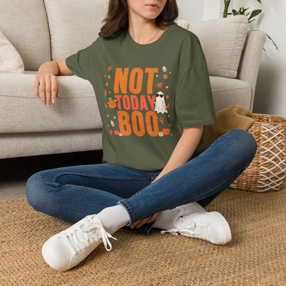 Not Today Boo Halloween T-Shirt