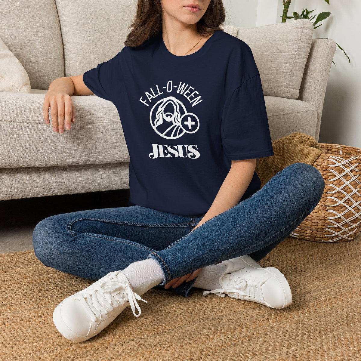 Fall-O-Ween Jesus Christian T-Shirt
