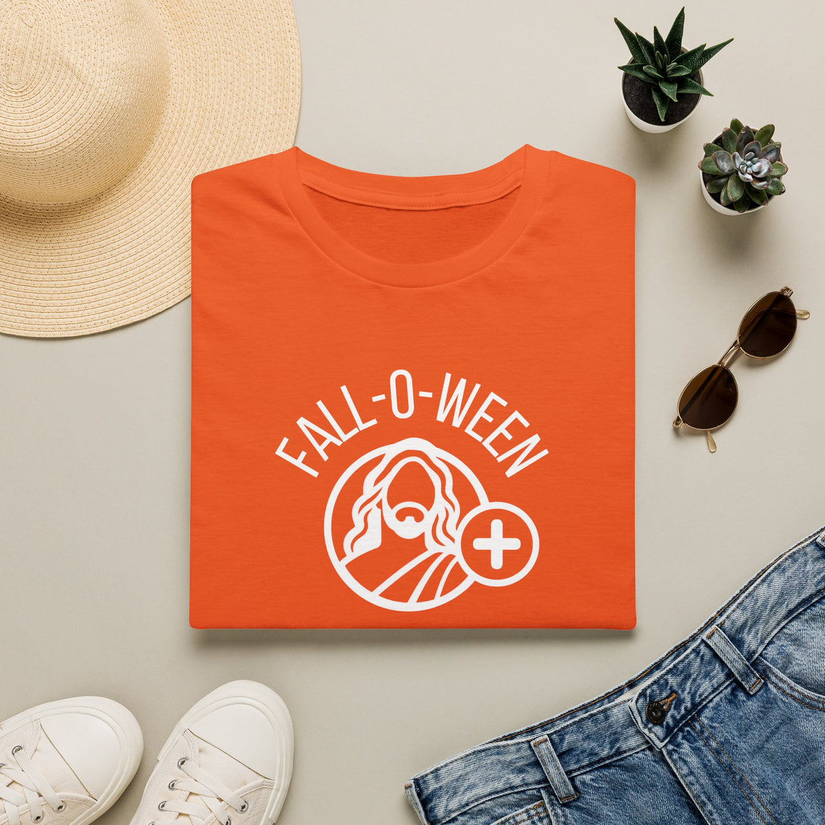 Fall-O-Ween Jesus Christian T-Shirt
