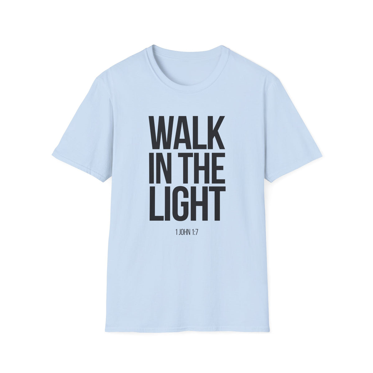 Walk in the Light T-Shirt (Light) - CURVY