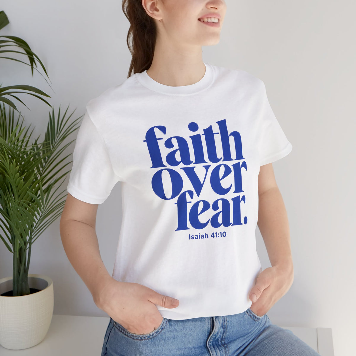 Faith Over Fear Christian T-Shirt