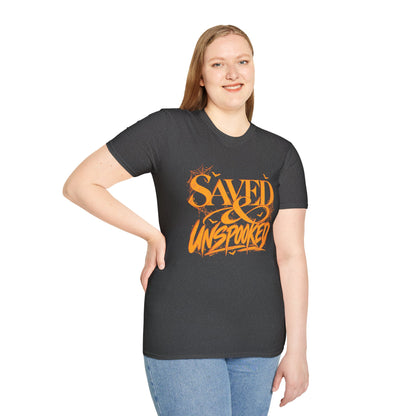 Saved & Unspooked - Halloween T-Shirt - CURVY