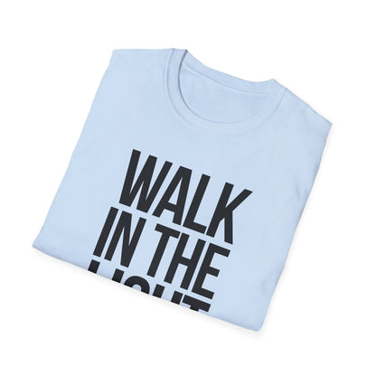 Walk in the Light T-Shirt (Light) - CURVY