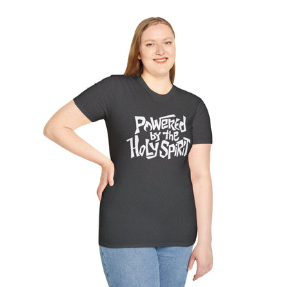 Powered by the HOLY SPIRIT Christian T-Shirt - CURVY