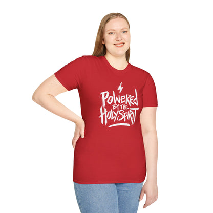 Powered by the HOLY SPIRIT Christian T-Shirt - CURVY