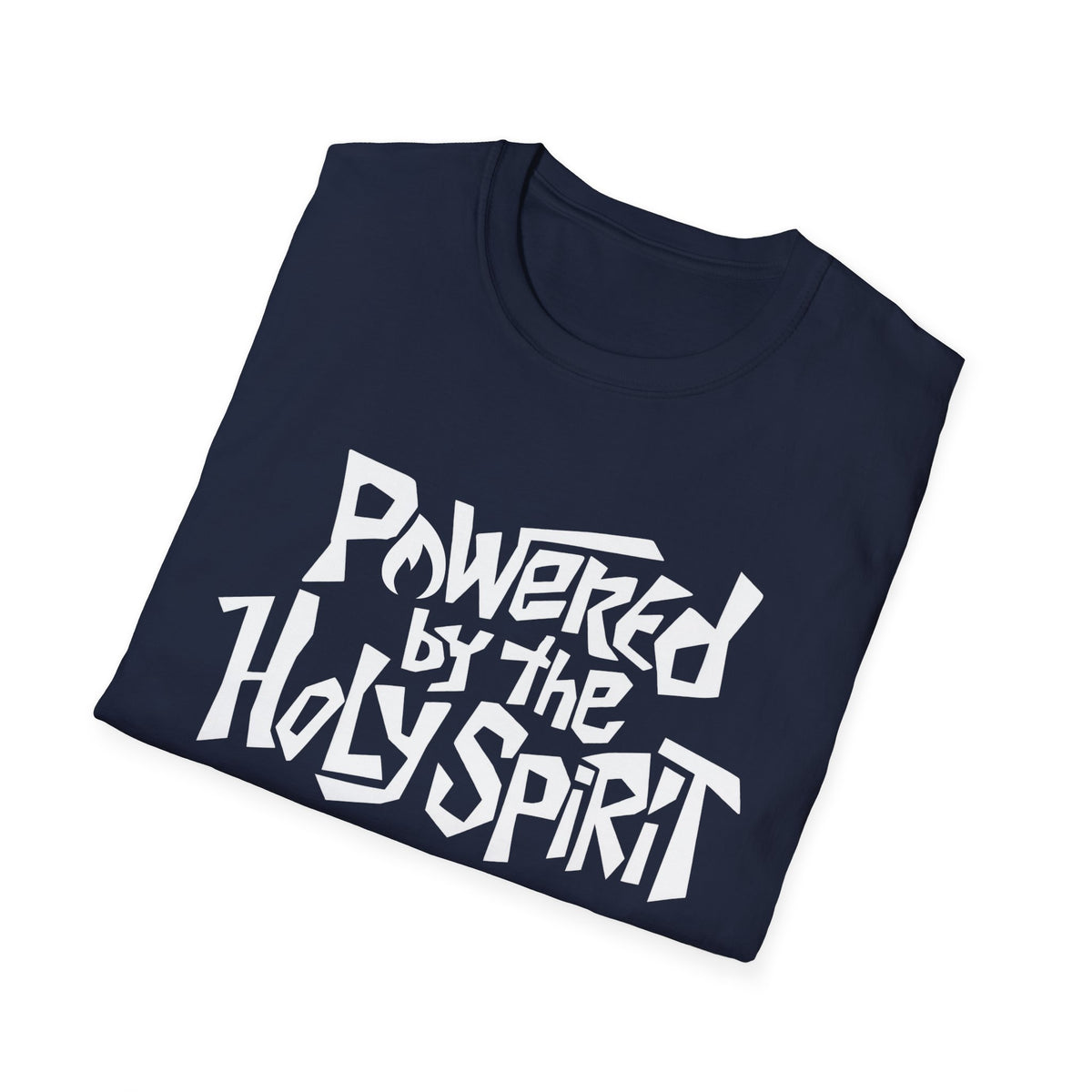 Powered by the HOLY SPIRIT Christian T-Shirt - CURVY