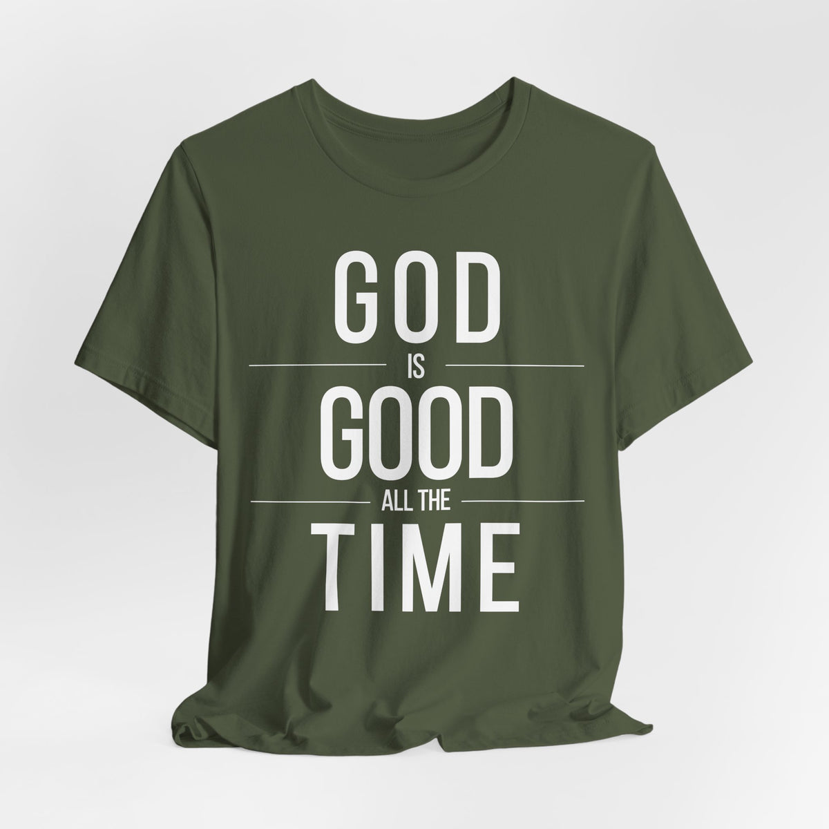 God Is Good Unisex T-Shirt (Dark/Solid)