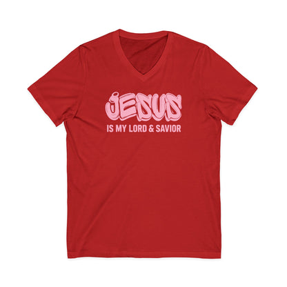 Jesus Is My Lord Savoir V-Neck T-Shirt