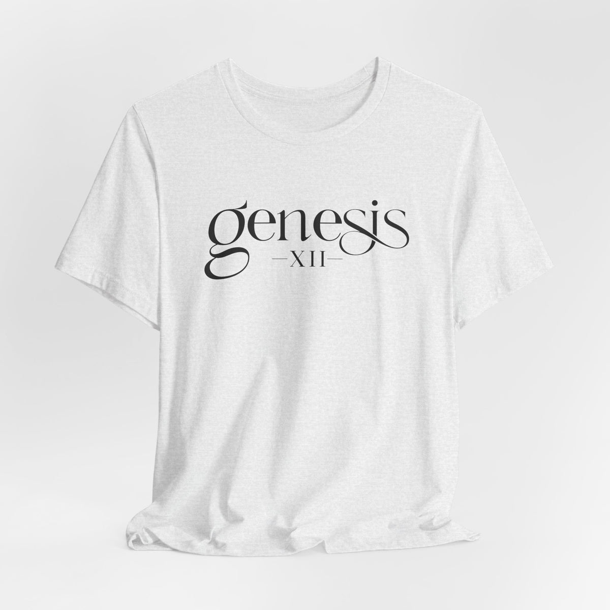 Genesis XII Unisex T-Shirt | Genesis 12 Bible Verse (Light)