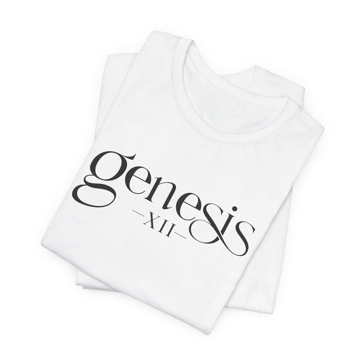 Genesis XII Unisex T-Shirt | Genesis 12 Bible Verse (Light)