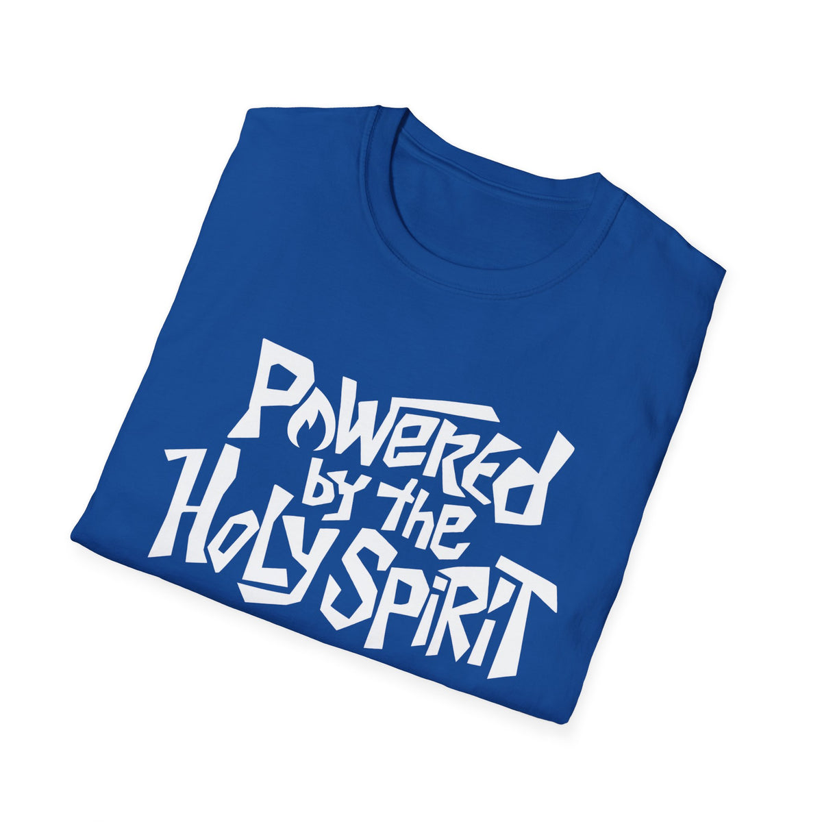 Powered by the HOLY SPIRIT Christian T-Shirt - CURVY