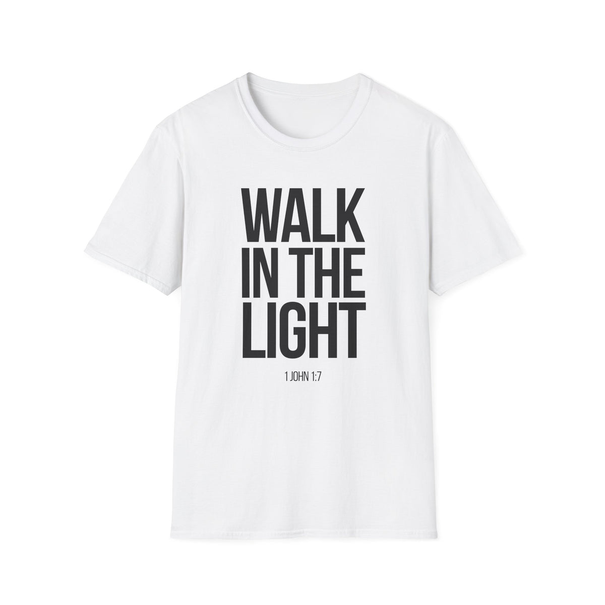 Walk in the Light T-Shirt (Light) - CURVY