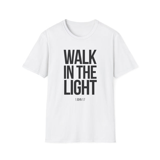Walk in the Light T-Shirt (Light) - CURVY