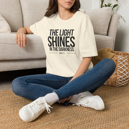 The Light Shines in the Darkness T-Shirt (Light)