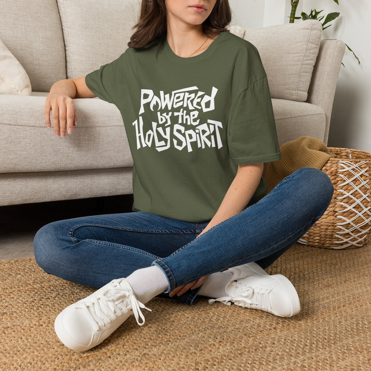 Powered by the HOLY SPIRIT Christian T-Shirt