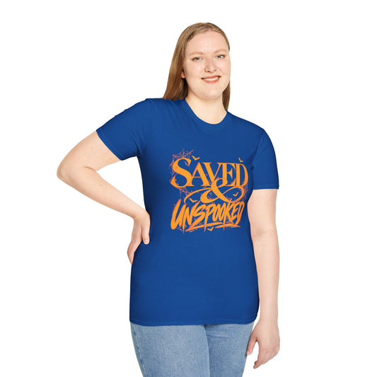 Saved & Unspooked - Halloween T-Shirt - CURVY
