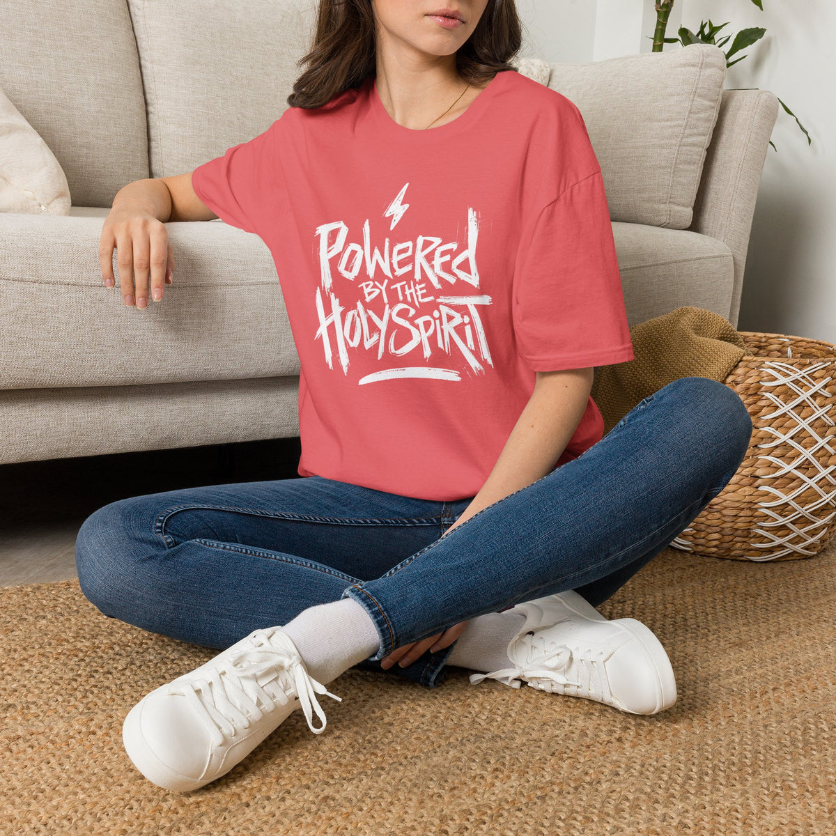 Powered by the HOLY SPIRIT Christian T-Shirt