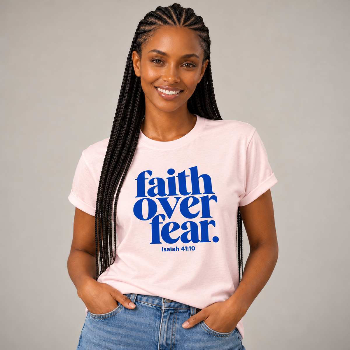Faith Over Fear Christian T-Shirt