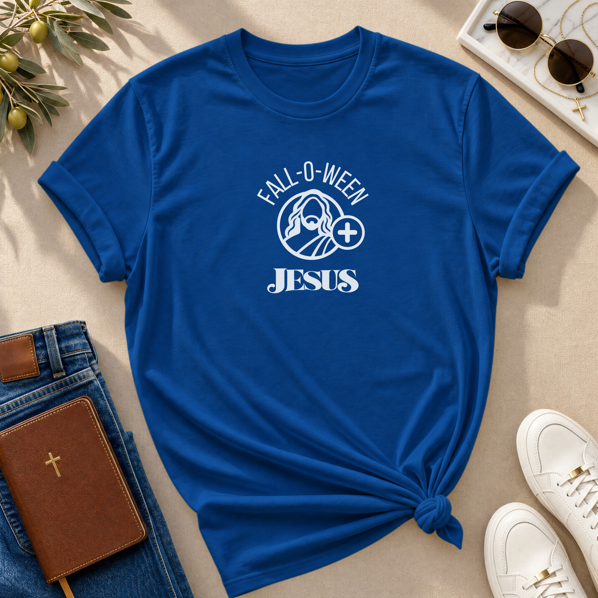 Fall-O-Ween Jesus Christian T-Shirt