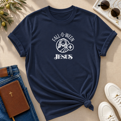 Fall-O-Ween Jesus Christian T-Shirt
