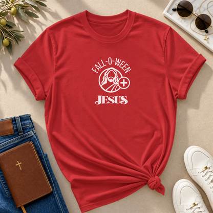 Fall-O-Ween Jesus Christian T-Shirt