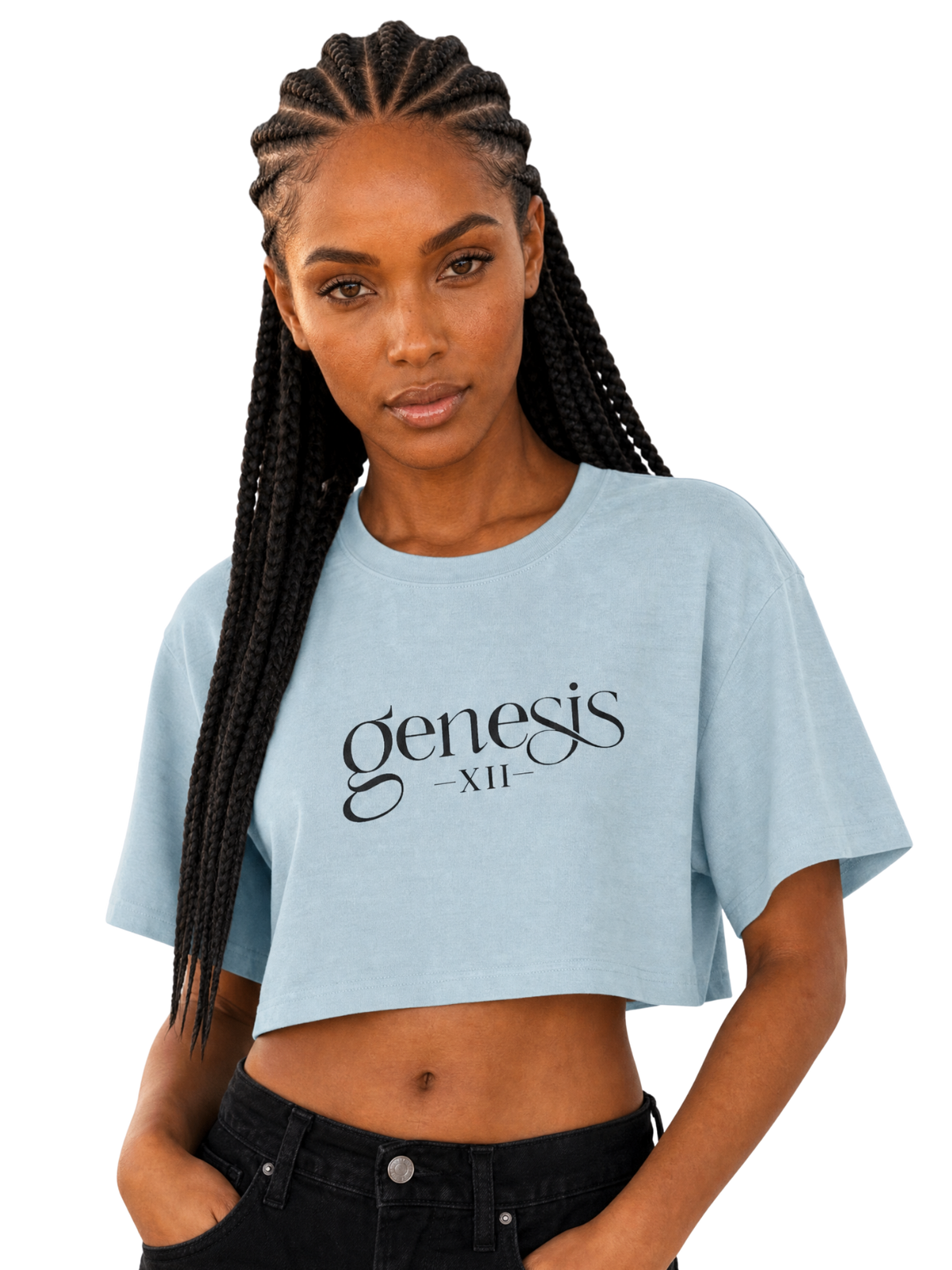 Genesis XII Cropped T-Shirt (Light)