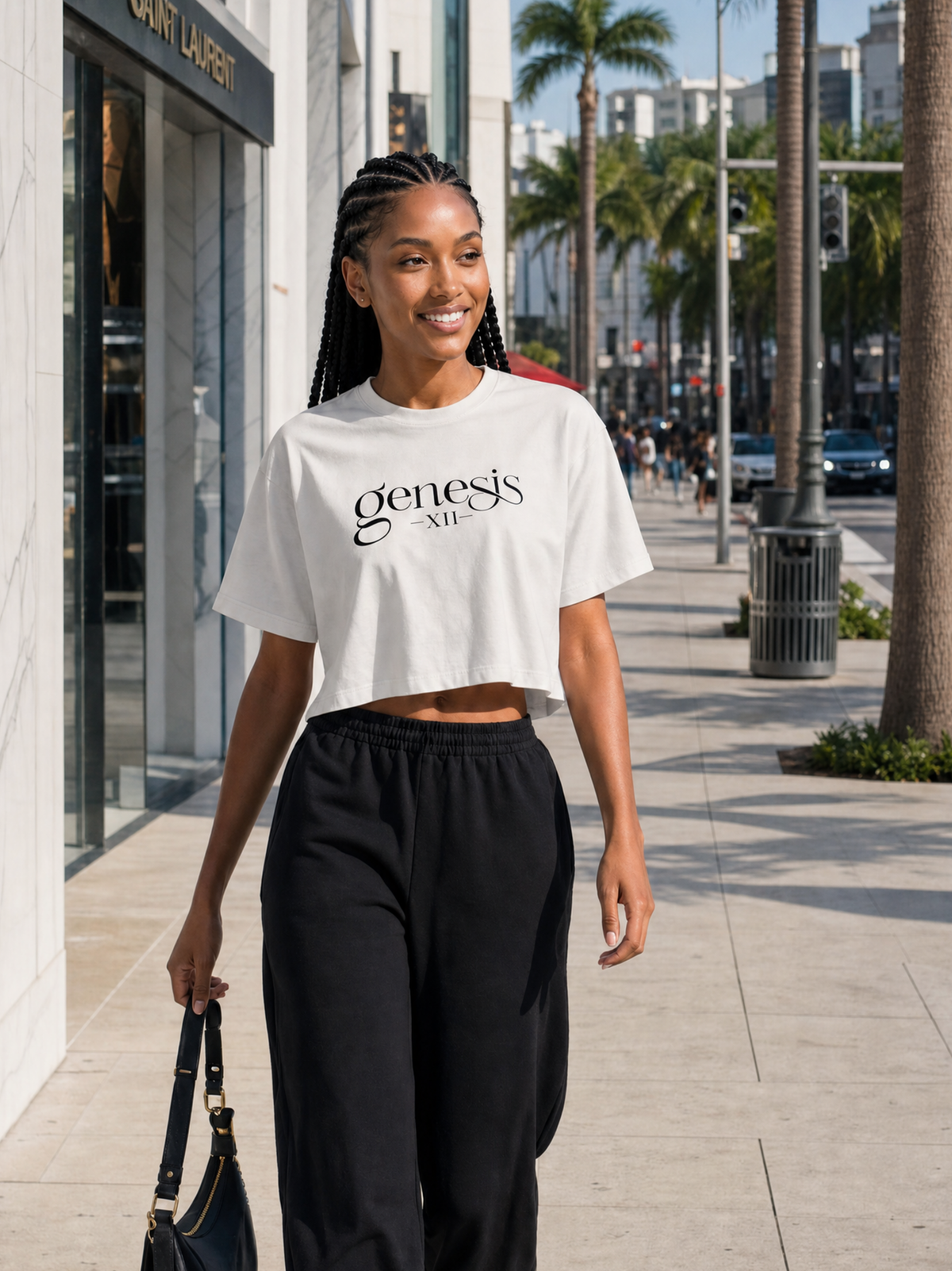 Genesis XII Cropped T-Shirt (Light)