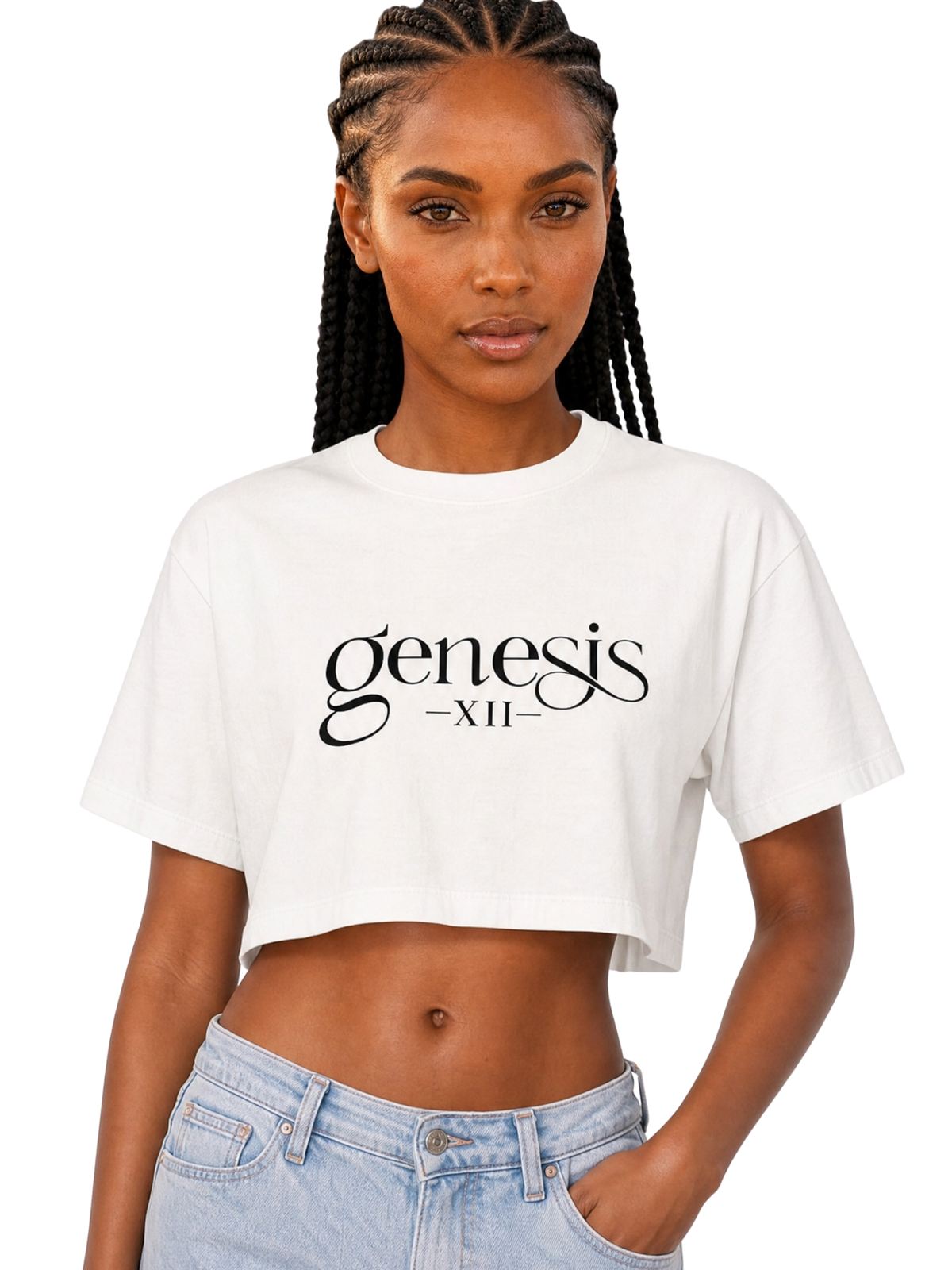 Genesis XII Cropped T-Shirt (Light)