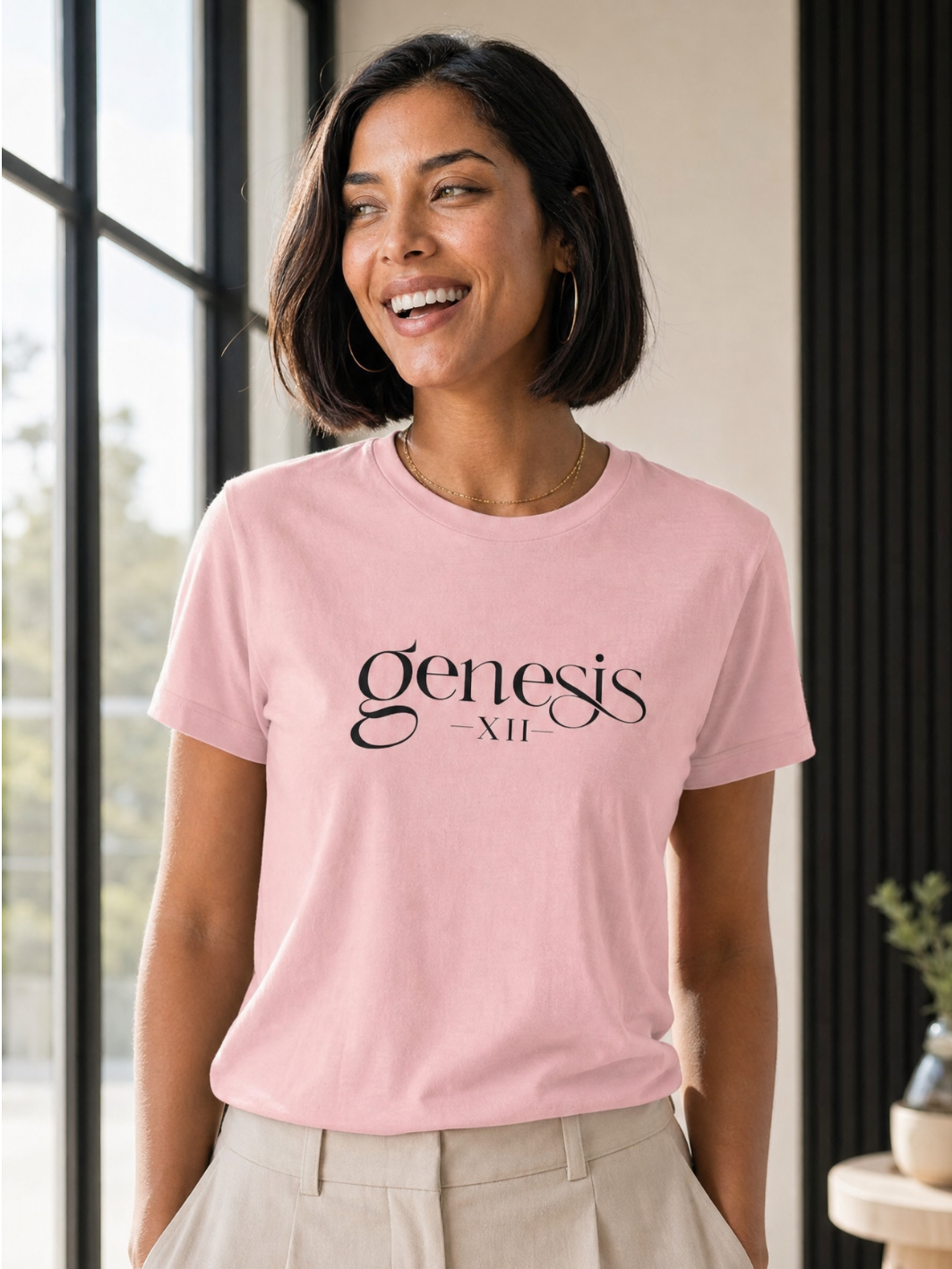Genesis XII Unisex T-Shirt | Genesis 12 Bible Verse (Color)