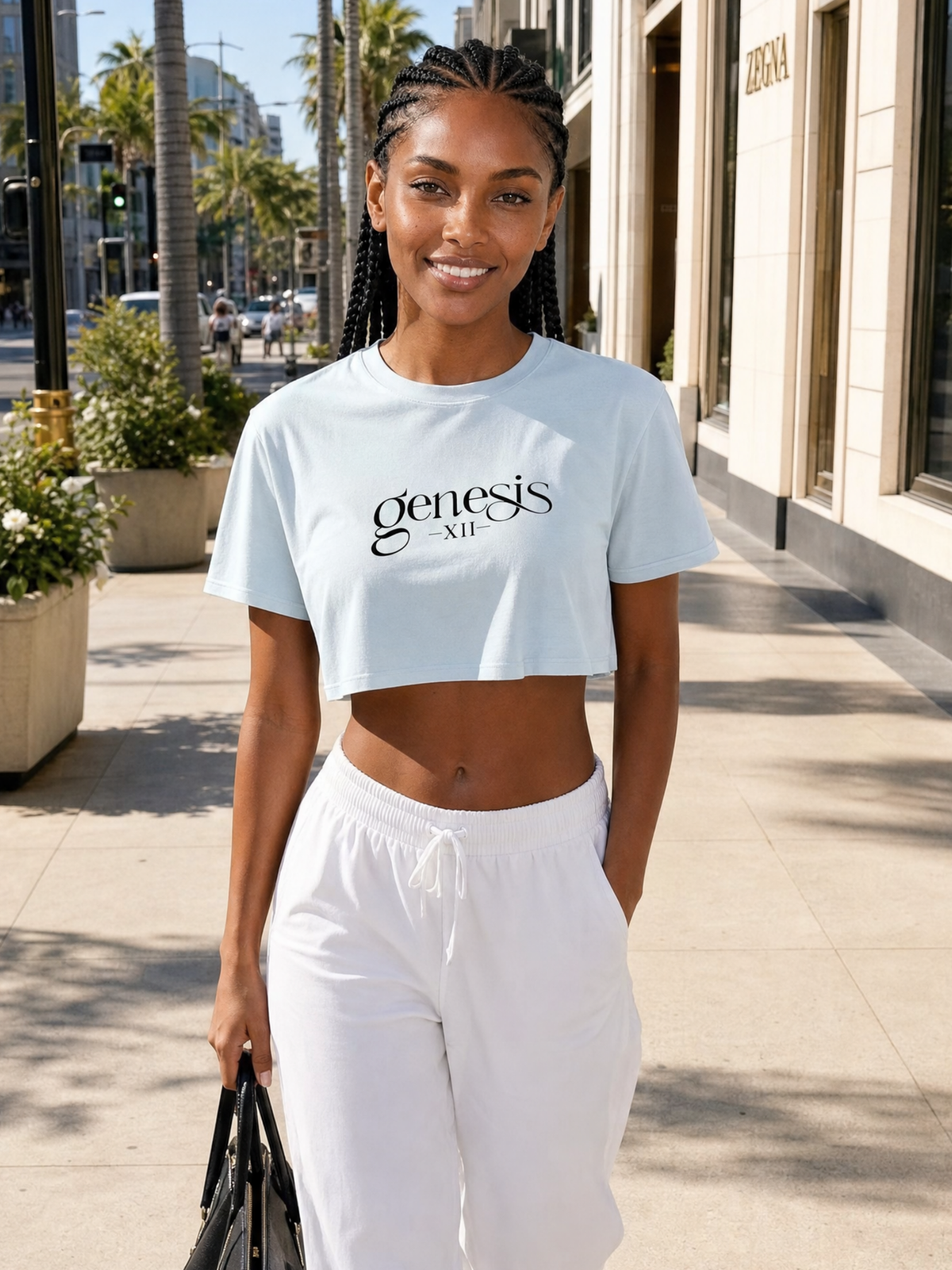 Genesis XII Cropped T-Shirt (Light)