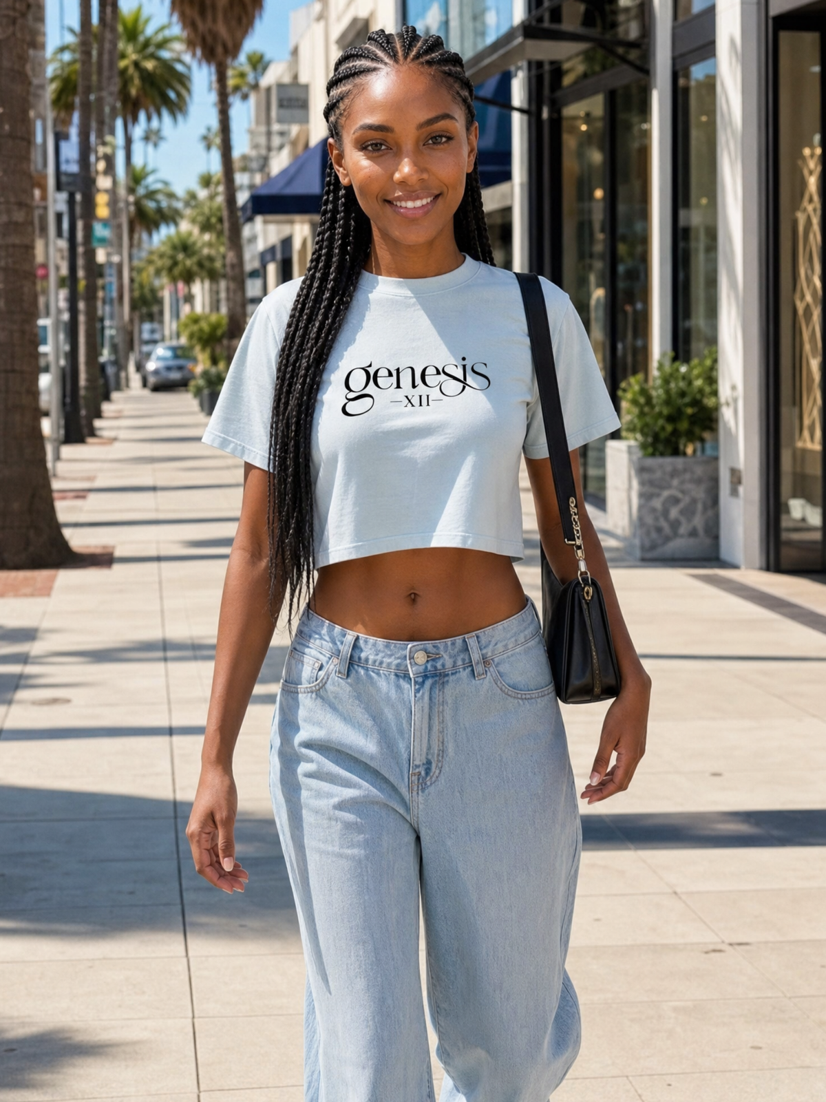 Genesis XII Cropped T-Shirt (Light)