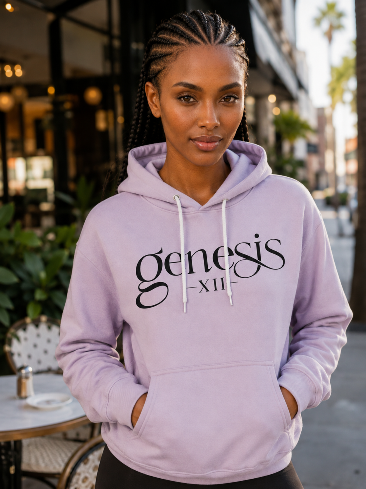 "Genesis XII" Unisex Sponge Fleece Hoodie / Pullover (Light)