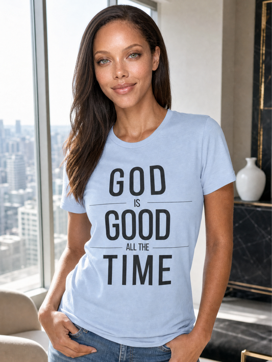 God Is Good Unisex T-Shirt (Color/Solid)