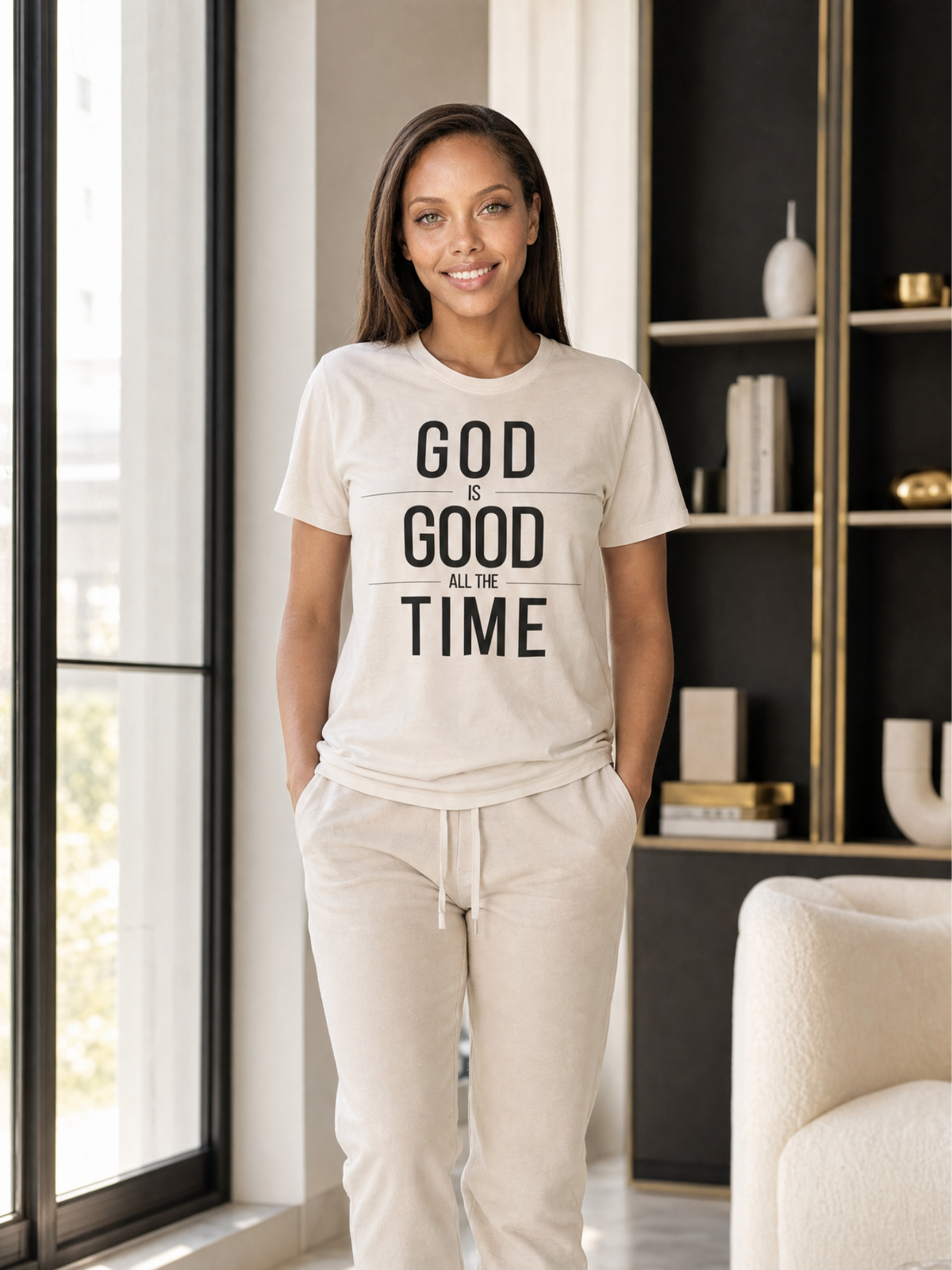God Is Good Unisex T-Shirt (Light/Solid)