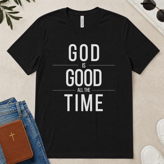 God Is Good All The Time Christian T-Shirt