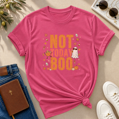Not Today Boo Halloween T-Shirt