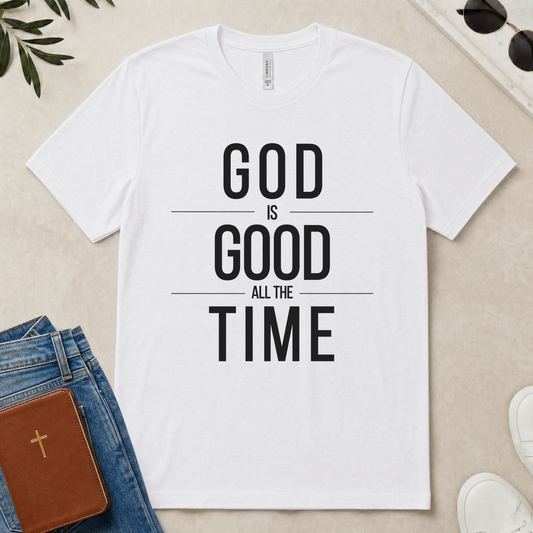 God Is Good All The Time Christian T-Shirt