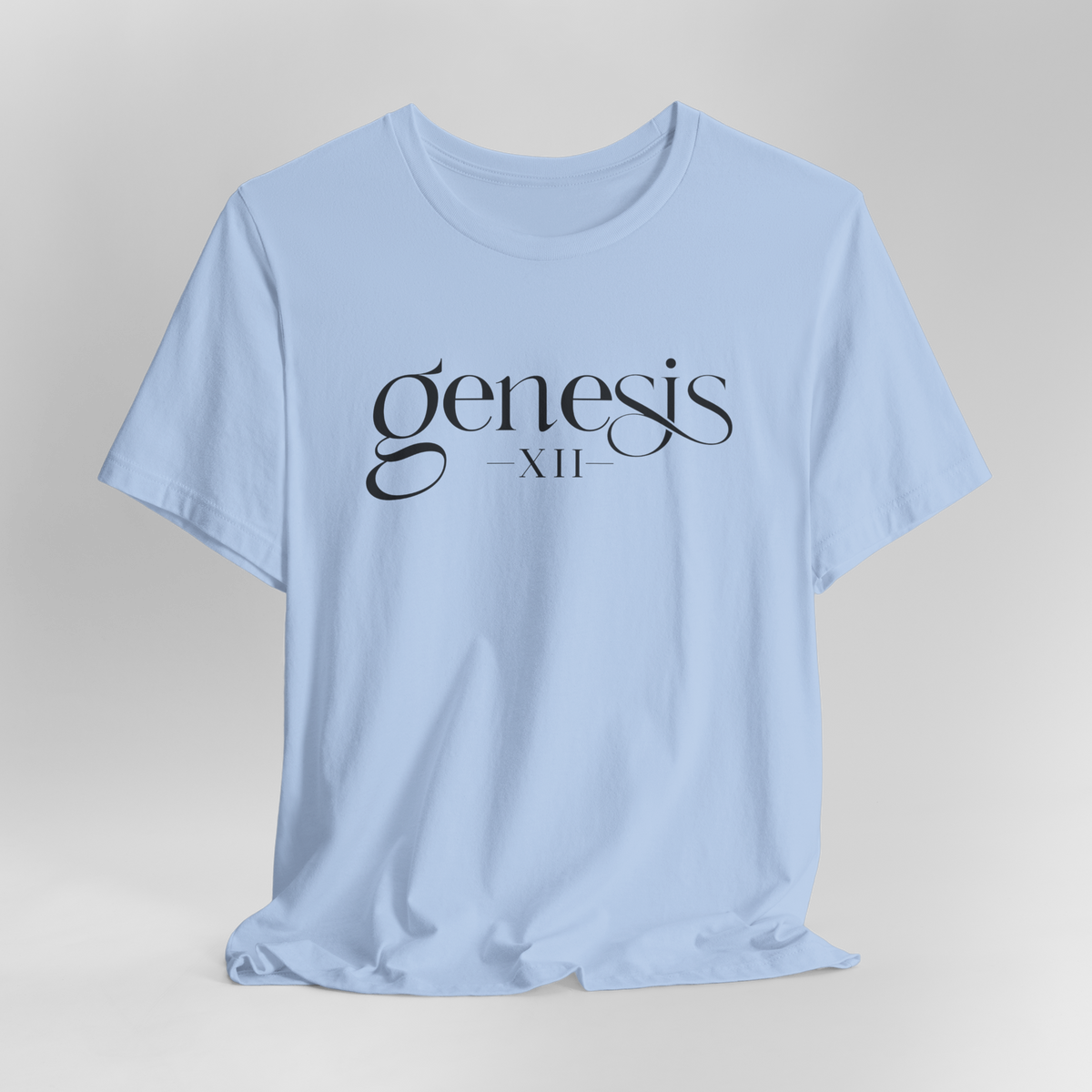 Genesis XII Unisex T-Shirt | Genesis 12 Bible Verse (Color)