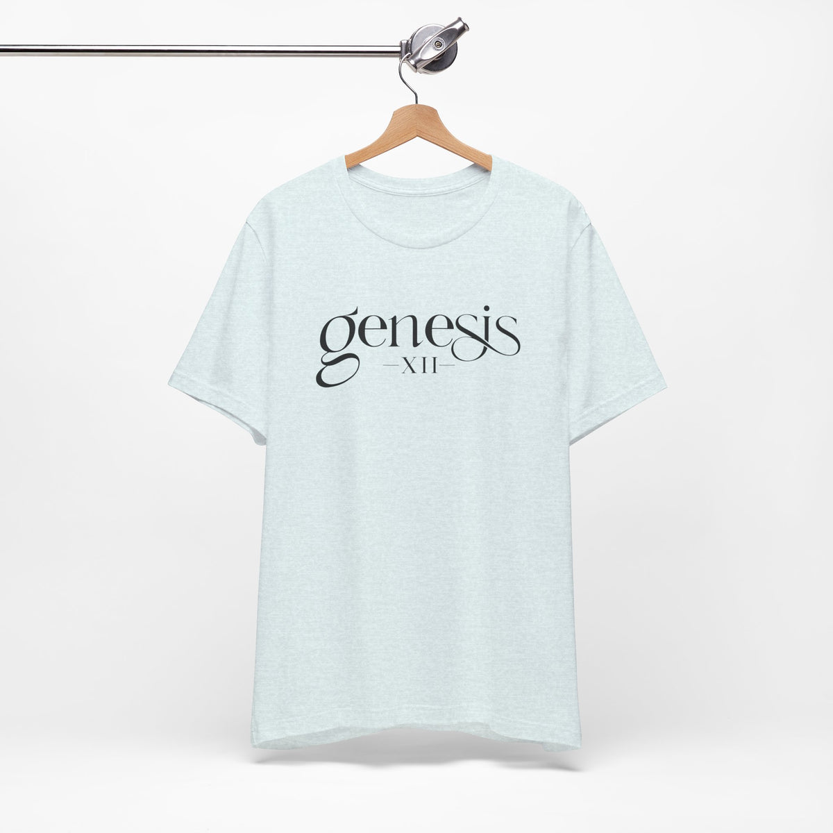 Genesis XII Unisex T-Shirt | Genesis 12 Bible Verse (Light)
