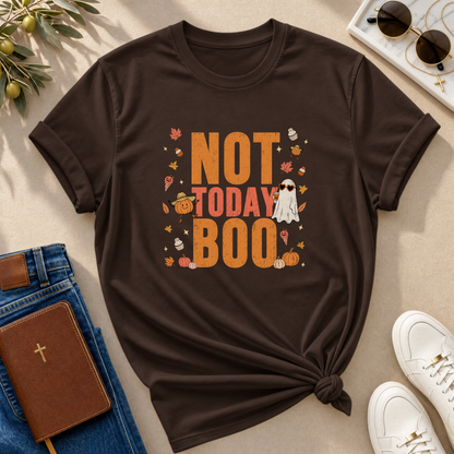 Not Today Boo Halloween T-Shirt
