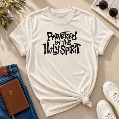 Powered by the HOLY SPIRIT Christian T-Shirt