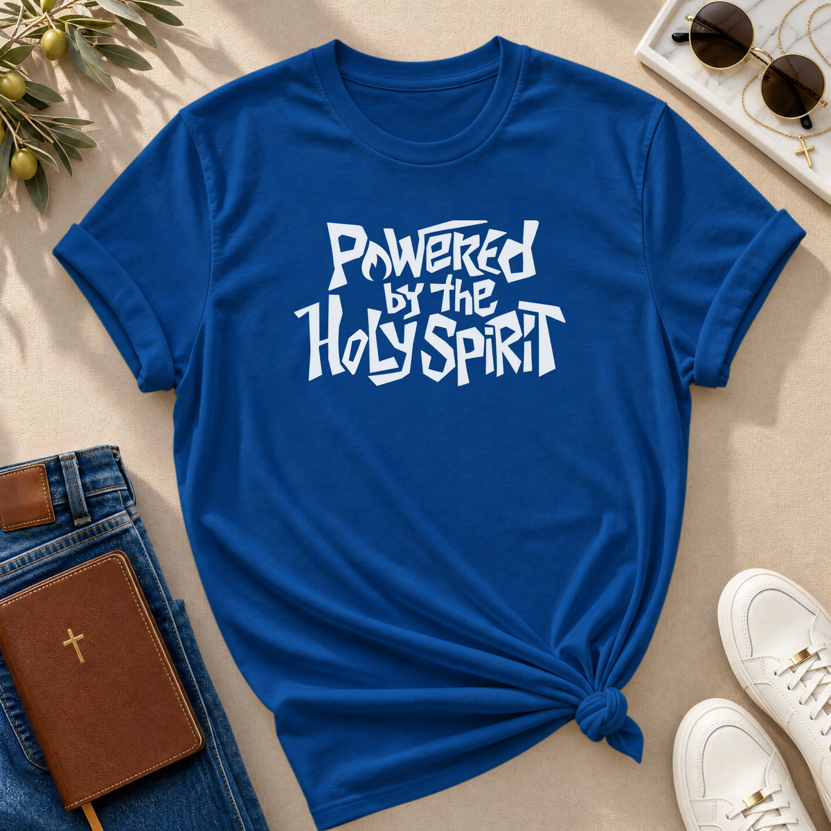 Powered by the HOLY SPIRIT Christian T-Shirt
