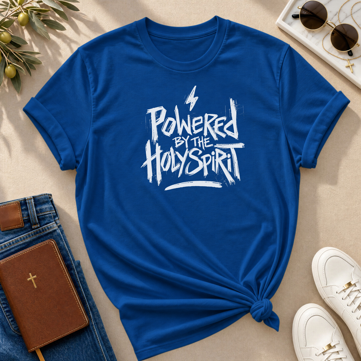 Powered by the HOLY SPIRIT Christian T-Shirt