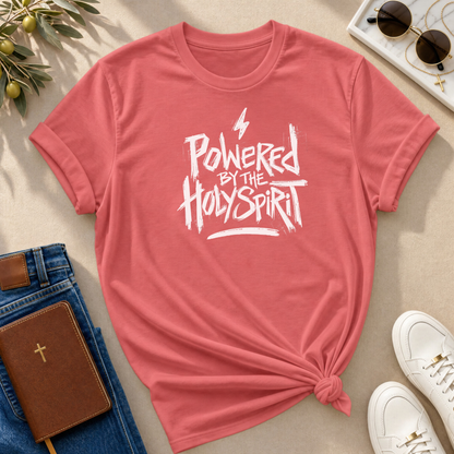 Powered by the HOLY SPIRIT Christian T-Shirt