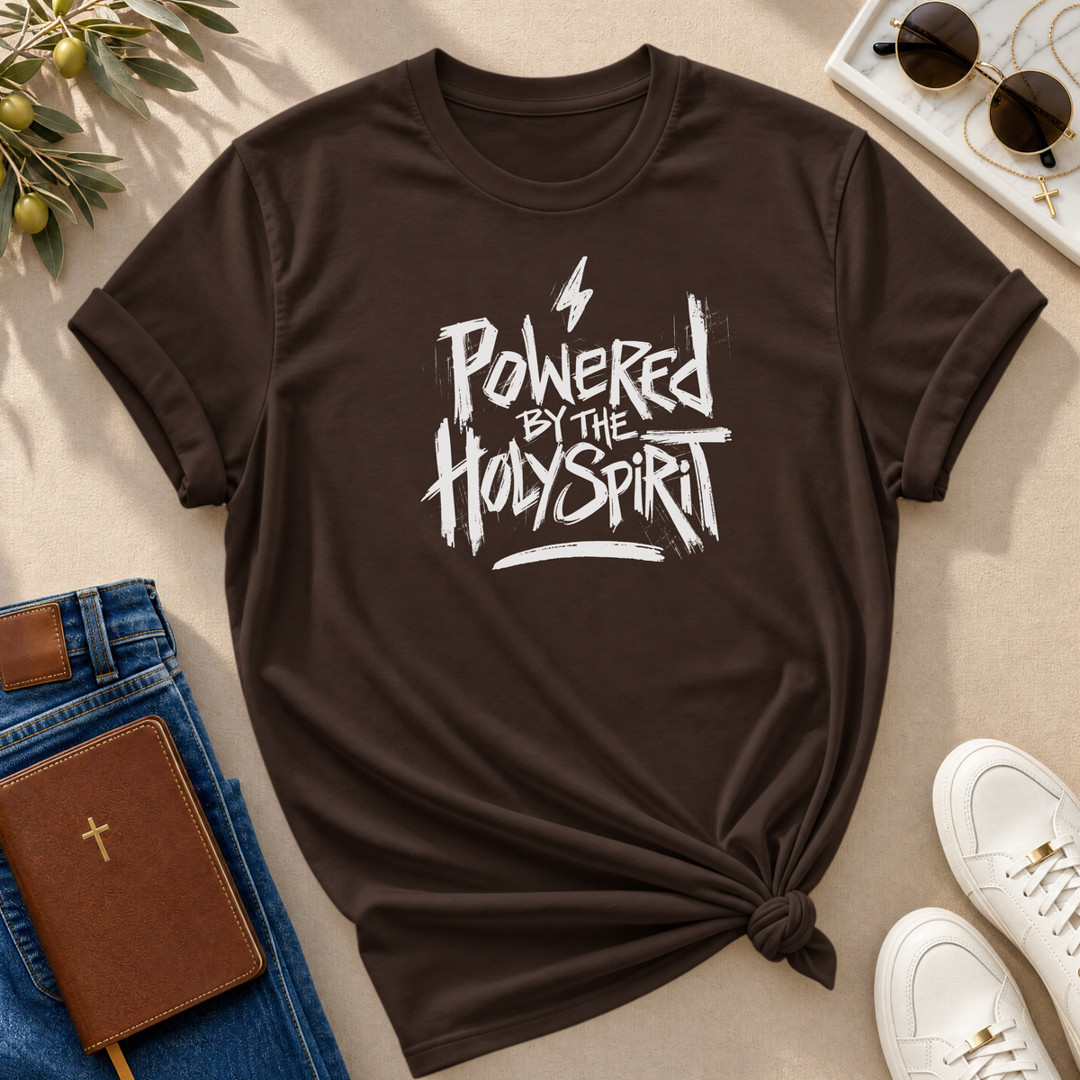Powered by the HOLY SPIRIT Christian T-Shirt