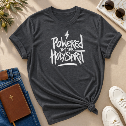 Powered by the HOLY SPIRIT Christian T-Shirt